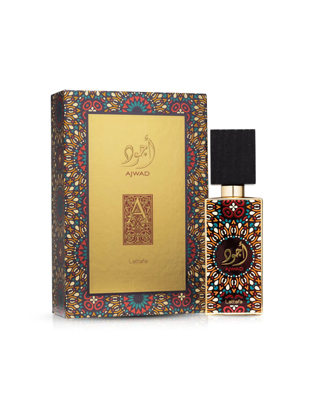Ajwad by Lattafa – Delightful Perfume with Box Packaging (60ml Eau de Parfum)