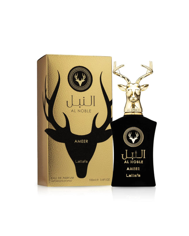 Al Noble Ameer by Lattafa – Premium Perfume with Box Packaging (100ml Eau de Parfum)