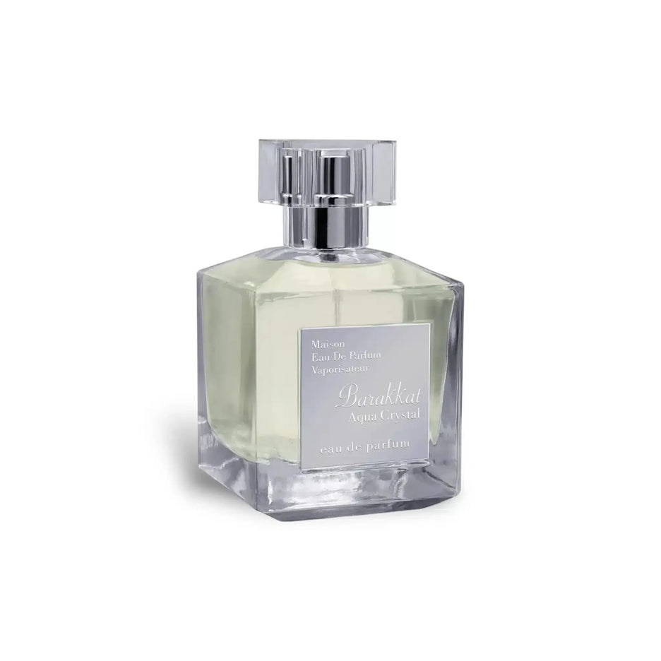 Barakkat Aqua Crystal by Fragrance World - Fresh Aquatic & Citrus Scent Bottle
