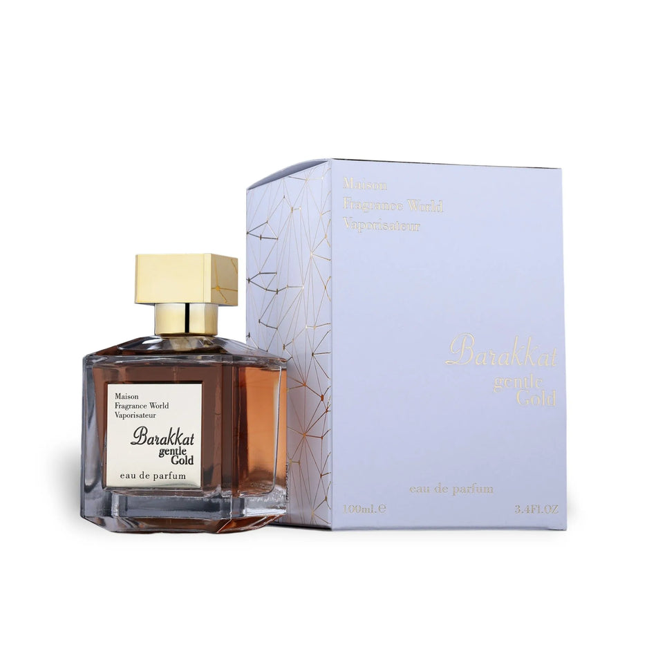 Barakkat Gentle Gold by Fragrance World - Luxurious Perfume with Box Packaging