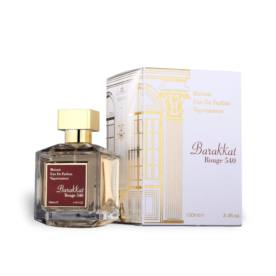 Barakkat Rouge 540 by Fragrance World - Luxurious Perfume with Box Packaging