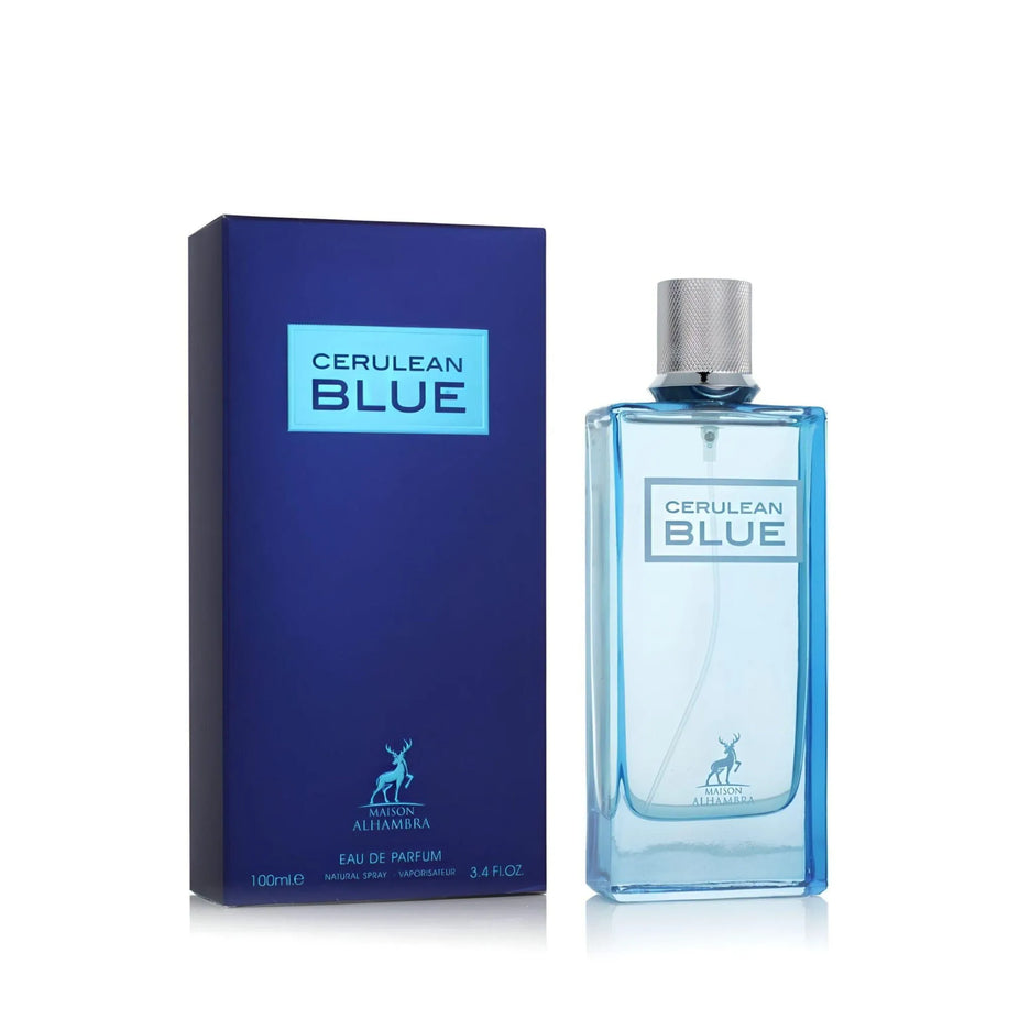 Cerulean Blue by Maison Alhambra - Refreshing Perfume with Box Packaging