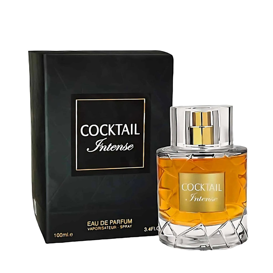 Cocktail Intense by Fragrance World - Bold Perfume with Box Packaging (100ml Eau de Parfum)