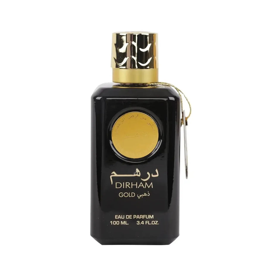 Dirham Gold by Ard Al Zaafaran - Elegant Citrus & Spicy Fragrance Bottle