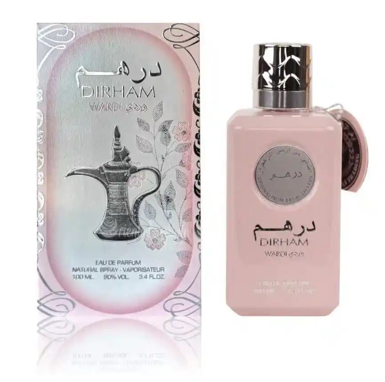 Dirham Wardi by Ard Al Zaafaran - Elegant Arabian Perfume with Box Packaging