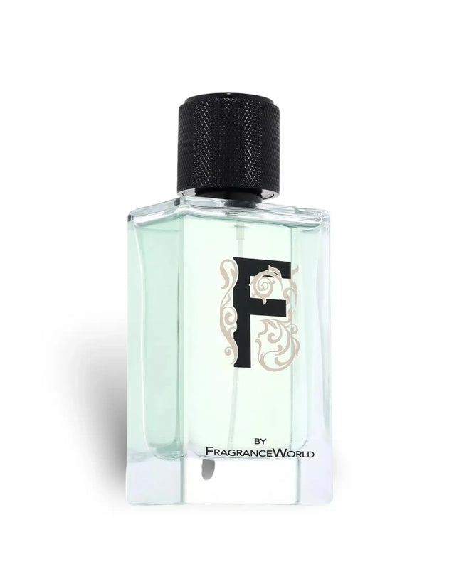 F by Fragrance World - Fresh Aromatic & Woody Scent Bottle (100ml EDP)