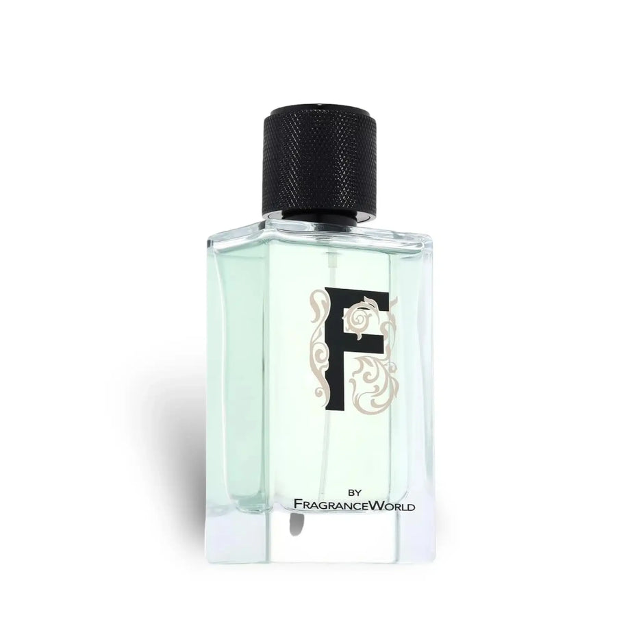 F by Fragrance World - Fresh Aromatic & Woody Scent Bottle (100ml EDP)
