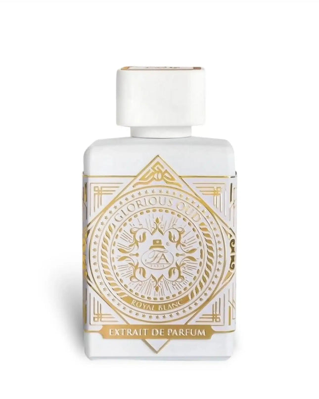 Glorious Oud Royal Blanc by French Avenue - Soft Oud & White Floral Scent Bottle (80ml EDP)