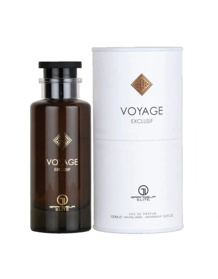 Voyage Exclusif by Grandeur Elite - Elegant Perfume with Box Packaging (100ml Eau de Parfum)