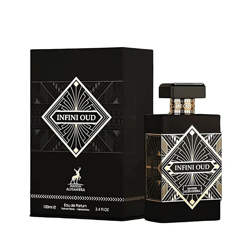 Infini Oud by Maison Alhambra - Luxurious Perfume with Box Packaging