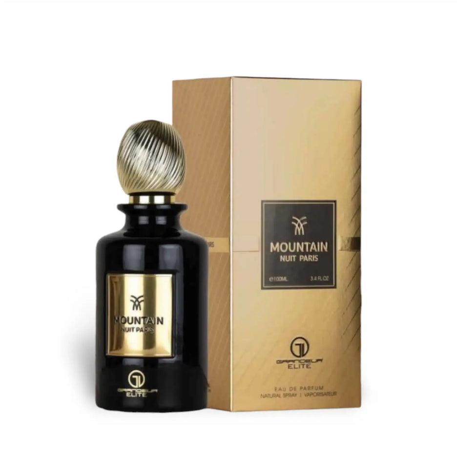 Mountain Nuit Paris by Grandeur Elite - Luxurious Perfume with Box Packaging (100ml Eau de Parfum)