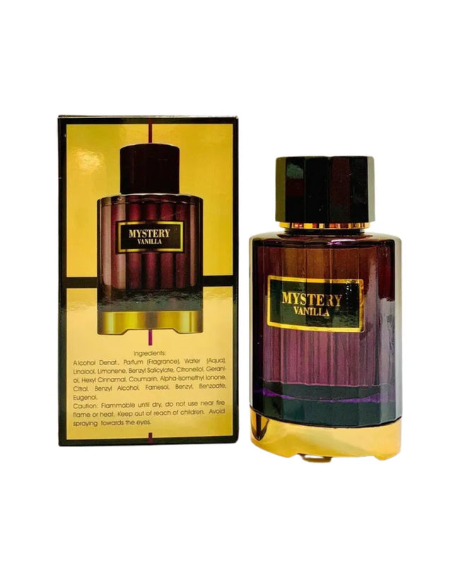 Mystery Vanilla by Ard Al Zaafaran – Sweet Perfume with Box Packaging (100ml Eau de Parfum)