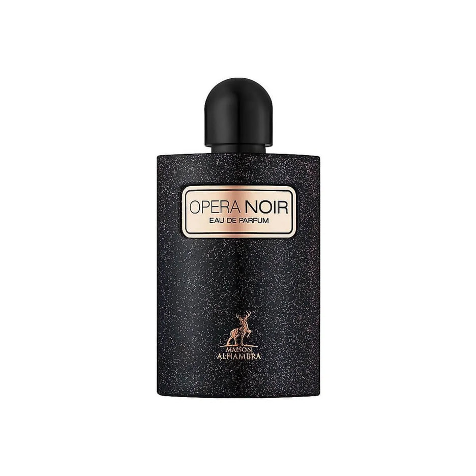 Opera Noir by Maison Alhambra - Deep Floral & Woody Scent Bottle