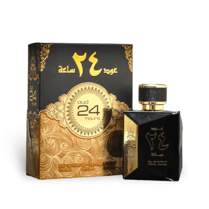 Oud 24 Hours by Ard Al Zaafaran - Luxurious Perfume with Box Packaging (100ml Eau de Parfum)