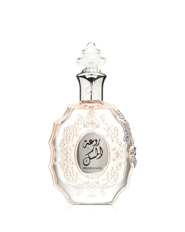 Rouat Al Musk by Lattafa – Clean Musk & Powdery Scent Bottle (100ml EDP)