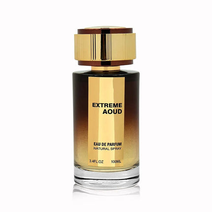 Extreme Aoud by Fragrance World - Deep Oud & Spicy Scent Bottle (100ml EDP)