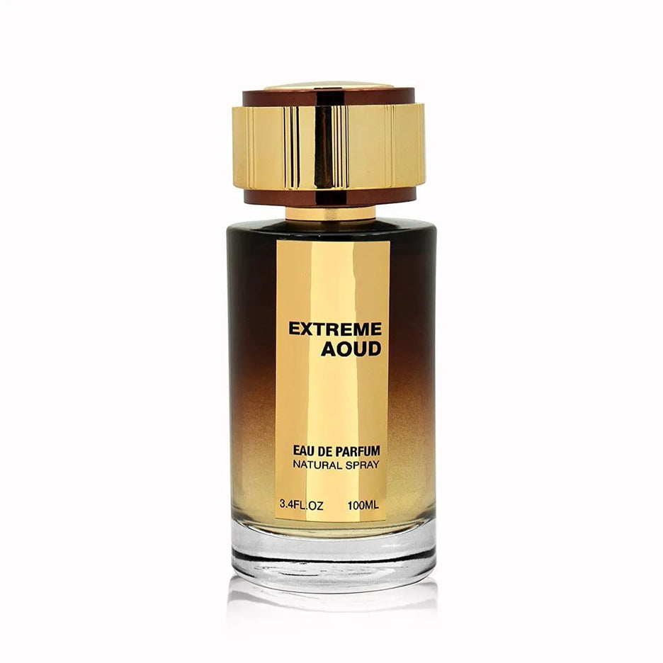 Extreme Aoud by Fragrance World - Deep Oud & Spicy Scent Bottle (100ml EDP)