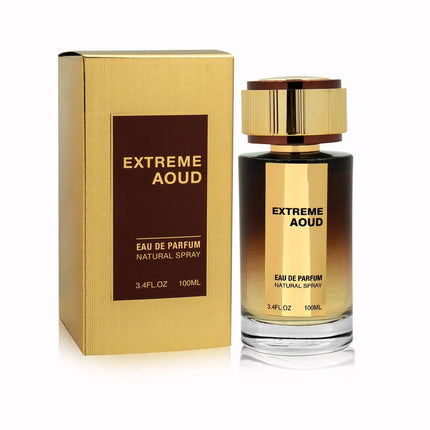 Extreme Aoud by Fragrance World - Luxurious Perfume with Box Packaging (100ml Eau de Parfum)