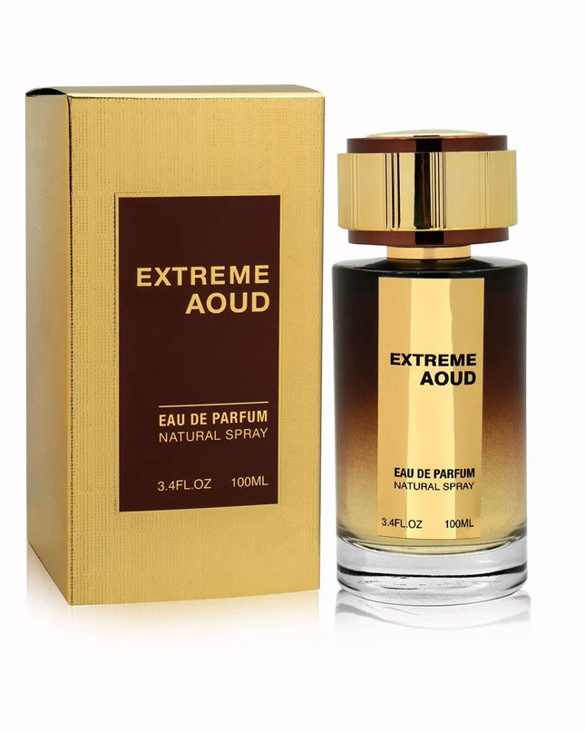 Extreme Aoud by Fragrance World - Luxurious Perfume with Box Packaging (100ml Eau de Parfum)